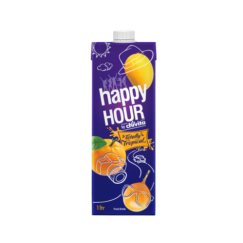 Happy Hour Juice (Totally tropical flavour) 1 litre x 10 Online